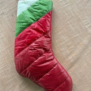 Wondershop Red and Green Holiday Stocking